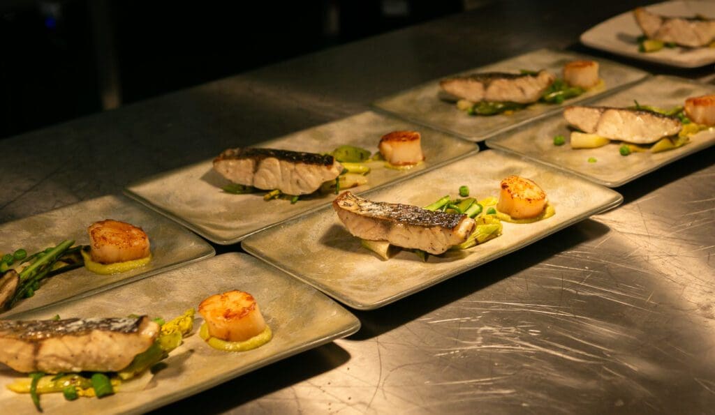 Ambers Food being made at Cedar Court Harrogate