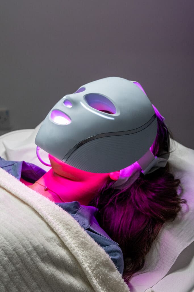 Image of LED light therapy in Huddersfield with Ell Glow