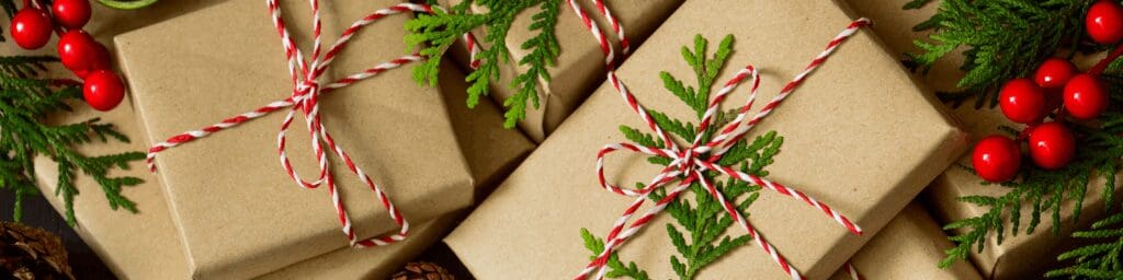 Image of Christmas wrapping paper