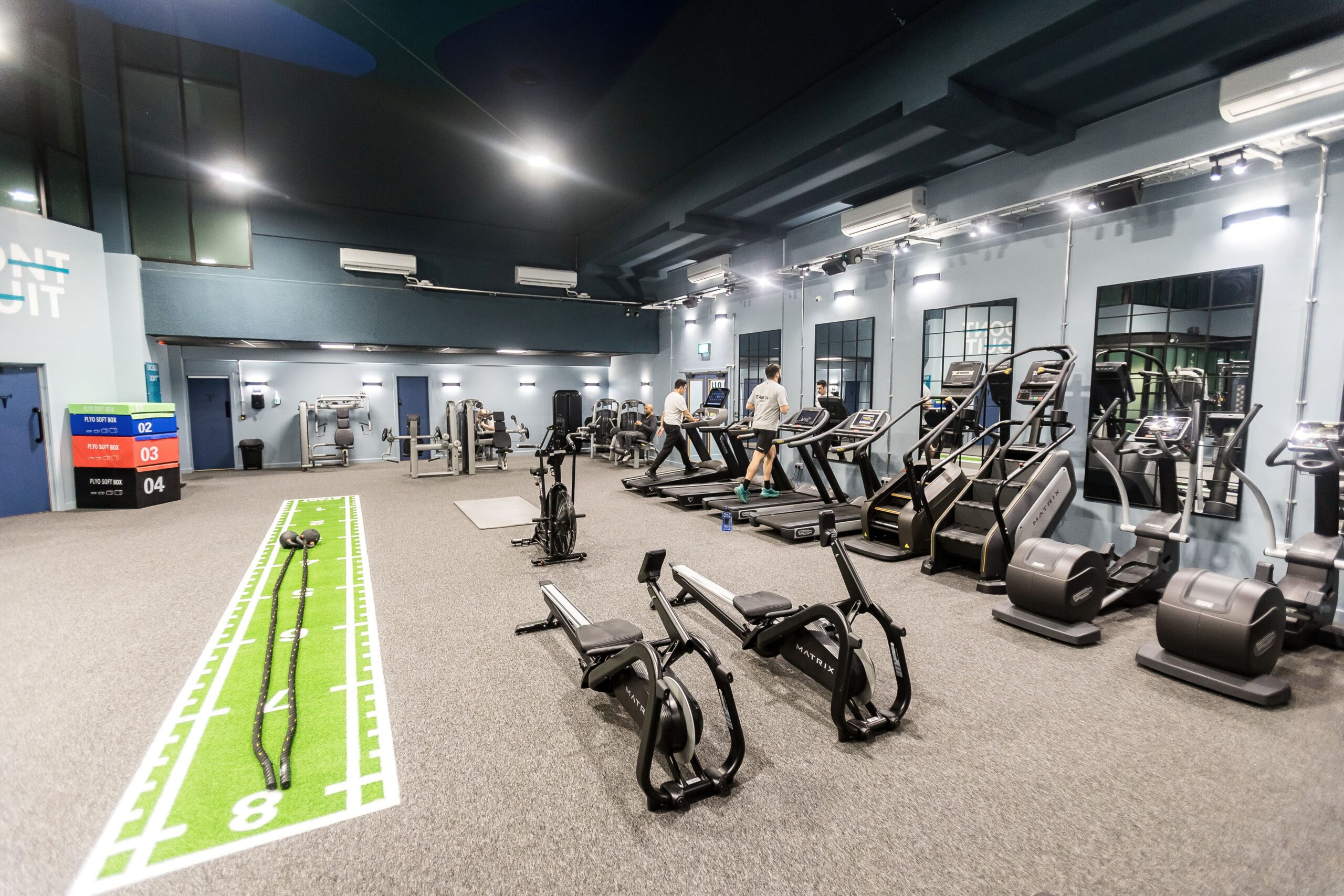 Image of FitFlex Gym at Cedar Court Bradford. Photography by John Steel.