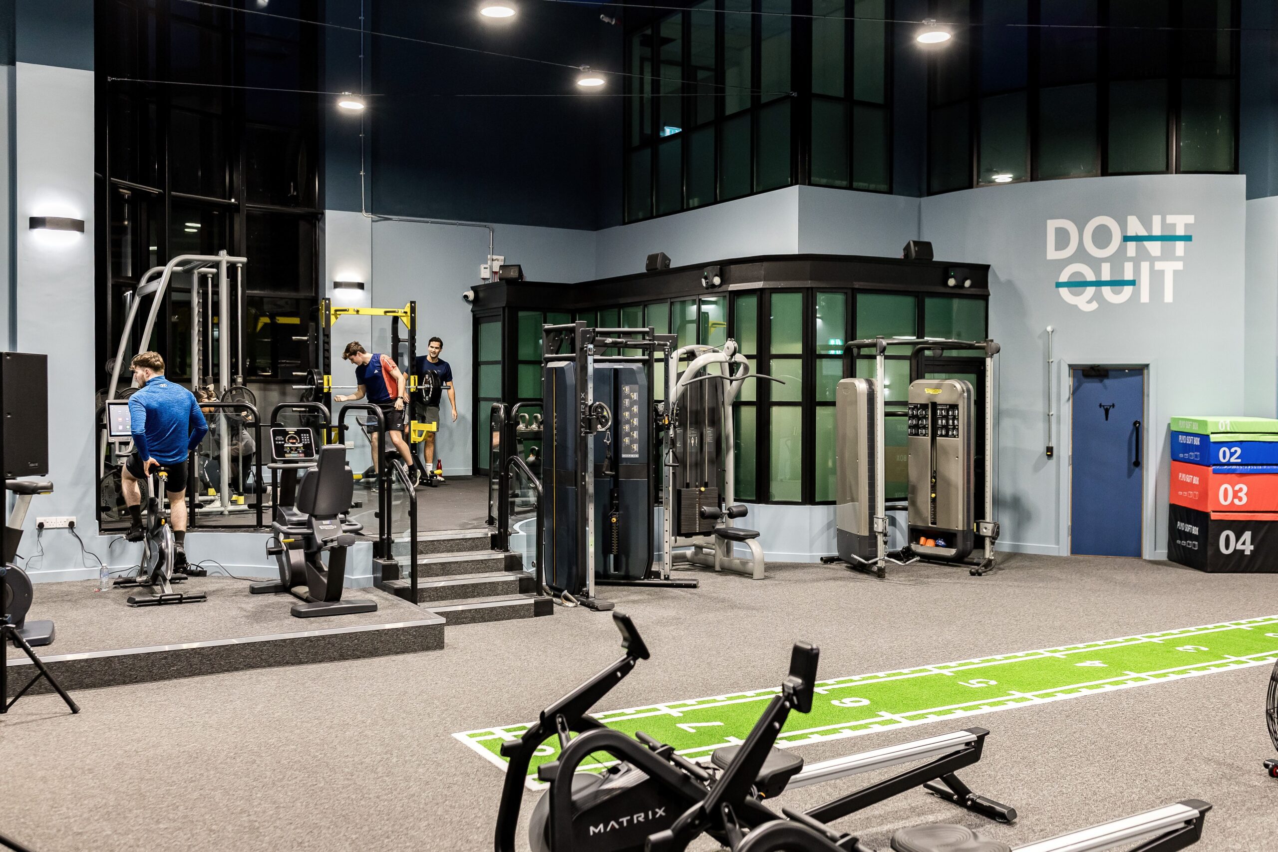 Image of FitFlex Gym at Cedar Court Bradford. Photography by John Steel.