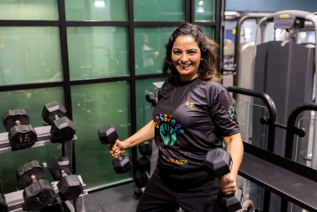 Image of FitFlex Gym at Cedar Court Bradford. Photography by John Steel.