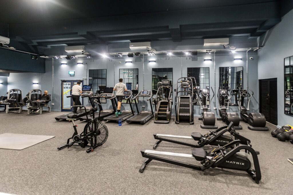 Image of FitFlex Gym at Cedar Court Bradford. Photography by John Steel.