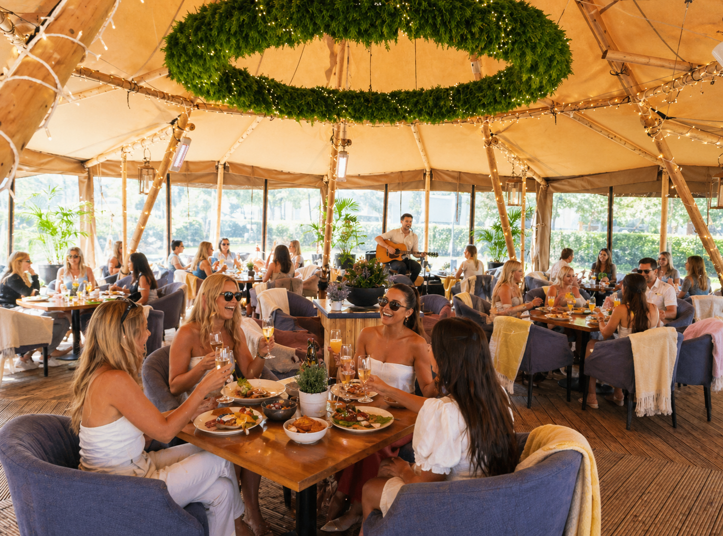 Image of Kota Event at Cedar Court Harrogate, formerly known as the Tipi.