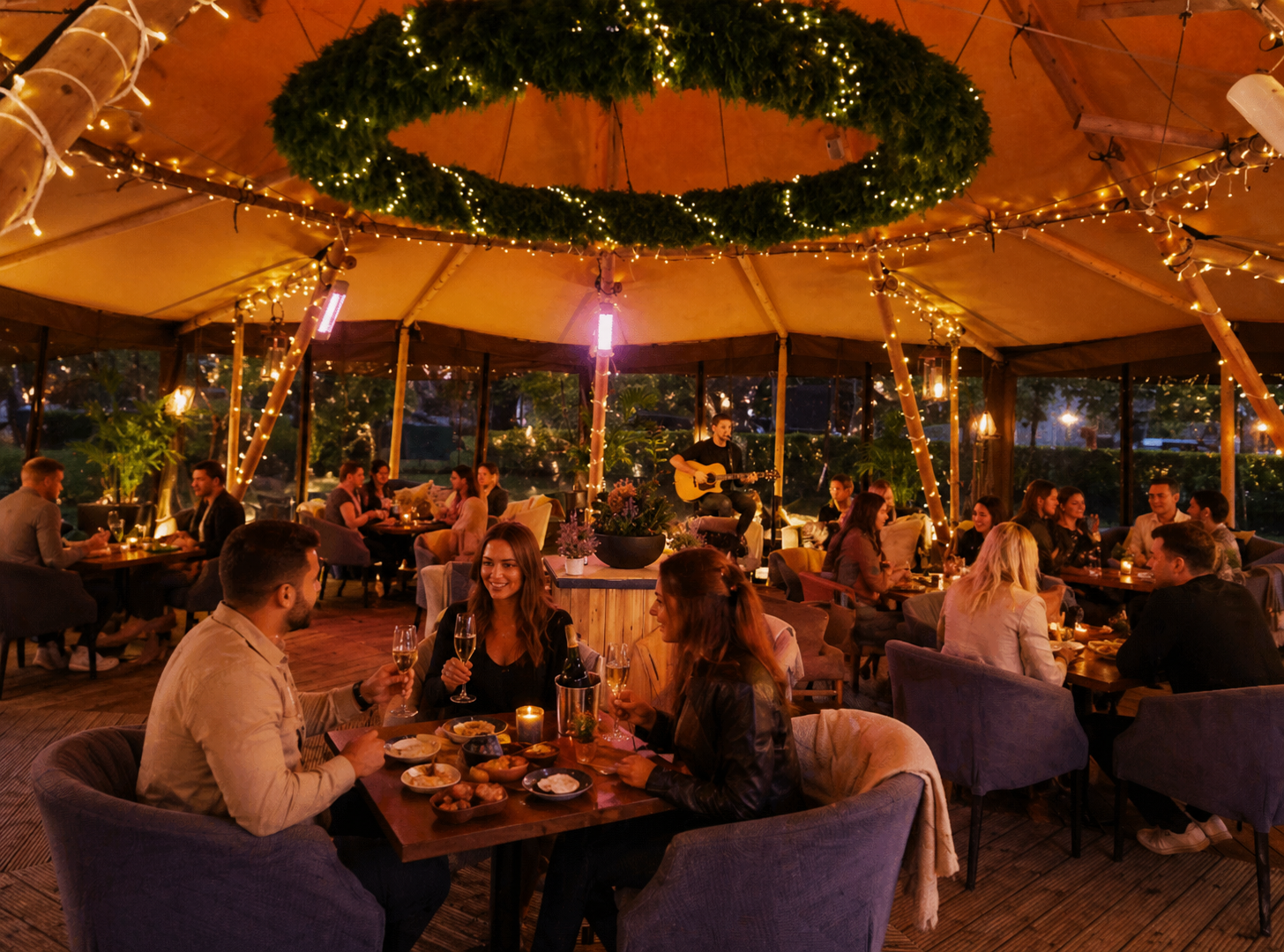 Image of Kota Event at Cedar Court Harrogate, formerly known as the Tipi.