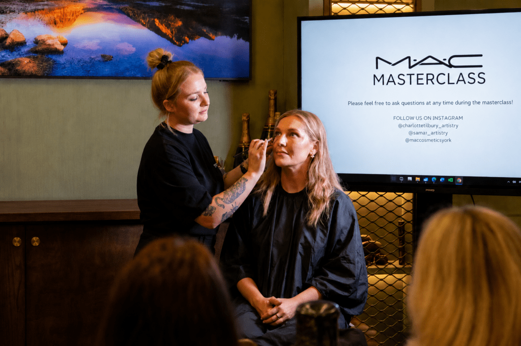 Image of MAC masterclass Charlotte Henshaw