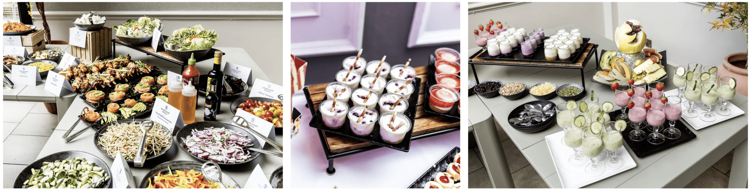Funeral reception catering at Cedar Court Hotels in Yorkshire
